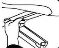 AMANA XRS S 264 BB BW - Instalación inicial del filtro de agua - 1