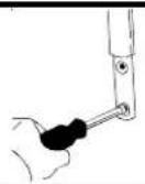 AMANA XRS S 264 BB BW - Kädensijojen asentaminen ja irrottaminen - 2