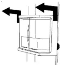 AMANA XRS S 264 BB BW - Para extraer e instalar Beverage Chiller™: - 1