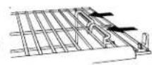AMANA XRS S 264 BB BW - Montera hyllan: - 1