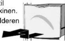 AMANA XRS S 264 BB BW - For å fjerne og installere isbeholderen: - 1