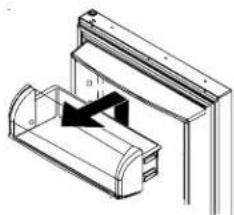 AMANA XRS S 264 BB BW - Dairy Center (Milchproduktabteil) - 2