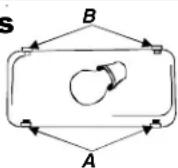 AMANA XRS S 264 BB BW - Parte inferior de la sección de alimentos frescos y sección del congelador del modelo sin dispensador - 1