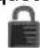 AMANA XRS S 264 BB BW - Para bloquear y desbloquear el dispensador: - 1