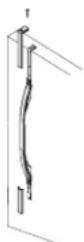 AMANA XRBR 904 - INSTALLING FRESH FOOD FRONT-MOUNT HANDLE - 3