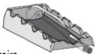 AMANA XRBR 904 - PORTE-BOUTEILLE/ SUPPORT A CANETTES - 1