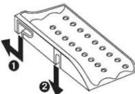 AMANA XRBR 904 - Hyllyn asennus: - 1