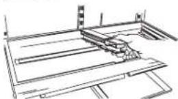 AMANA XRBR 904 - Si la puerta del frigorífico no se abre lo suficiente como para retirar los cajones: - 1