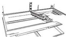 AMANA XRBR 904 - KHvis kjoleskapsdoren ikke kan apnestilstrekkelig for jerning av skuffene: - 1