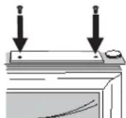 AMANA XRBR 904 - INSTALLING FREEZER HANDLE - 2