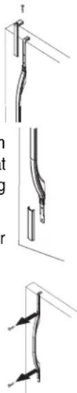 AMANA XRBR 904 - REMOVING FRESH FOOD FRONT-MOUNTED HANDLE - 1