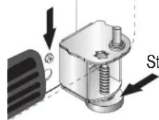 AMANA XRBR 904 - UITSLUITEND VOOR UITTREKBARE LADEN: - 1