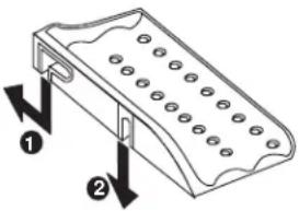 AMANA XRBR 904 - TABULEIRO PARA CUBOS DE GELO - 1