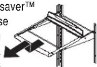 AMANA XRBR 904 - BANDEJAS SPILLSAVERTM EASY GLIDETM (MODELOS SELECTOS) - 1