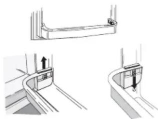 AMANA XRBR 904 - RETENEDOR DE BOTELLAS EN LA PUERTA - 1