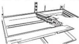 AMANA XRBR 904 - Indien de deur van het koelgedeelte Niet ver genoeg opengaat om de laden te verwijderen: - 1