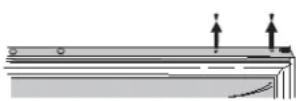 AMANA XRBR 904 - MONTERING AV FRYSFACKETS HANDTAG - 1