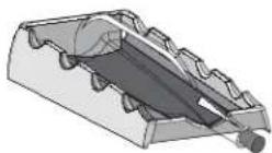 AMANA XRBR 904 - VIN / BOKSSTATIV - 1