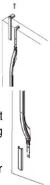 AMANA XRBR 206 BW BB - REMOVING FRESH FOOD FRONT-MOUNTED HANDLE - 1