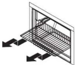 AMANA XRBR 206 BW BB - To reinstall shelf: - 1