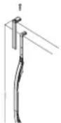 AMANA XRBR 206 BW BB - AVTAGNING AV KYLENS FRONTMONTERADE HANDTAG - 1