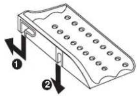 AMANA XRBR 206 BW BB - For å installere brettet: - 1