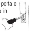 AMANA XRBR 206 BW BB - INSTALLAZIONE DELLA MANIGLIA FRONTALE PER IL CIBO FRESCO - 2