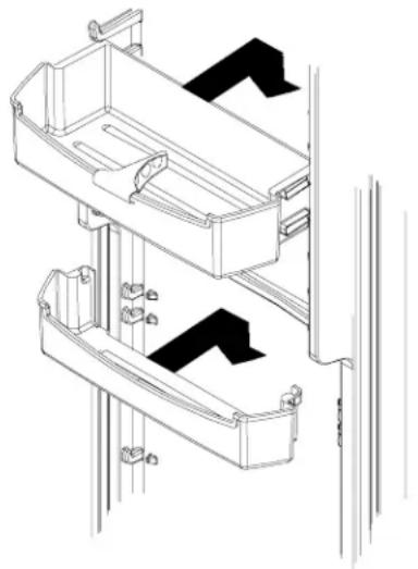 AMANA SXD522VW - Door Buckets and Shelves - 1