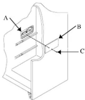 AMANA SXD522VW - Compartment inférieur du réfrigérateur (sur certains modèles) - 1