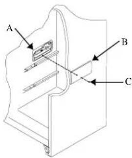 AMANA SXD522VW - Lower refrigerator section (Some models) - 1