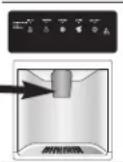 AMANA GS 2625 GEK - Pour obtenir de la glace : - 1