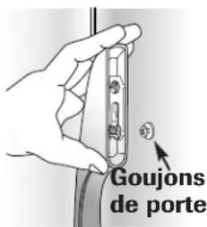 Goujons de porte