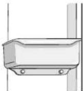 AMANA GS 2625 GEK - Feststehender Türkasten (in manchen Modellen) - 1