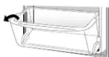 AMANA GS 2625 GEK - Dépose du balconnet : - 1