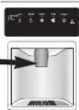 AMANA GS 2625 GEK - Para dispensar hielo: - 1