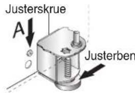 Justerskrue A Justerben