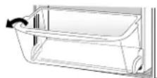 AMANA GS 2325 - Sådan fjernes skålen: - 1