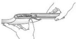 AMANA GS 2325 - Jatkeiden kiinnittäminen kahvaan: (joissakin malleissa) - 1