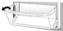 AMANA GS 2325 - Anaqueles inclinables de la puerta (modelos selectos) - 1