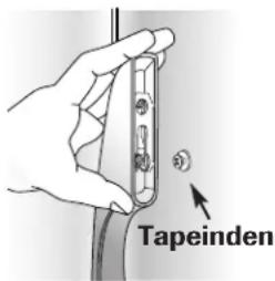Tapeinden