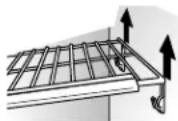 AMANA GS 2325 - Prateleiras e Cestas Prateleira Fixa do Congelador - 1