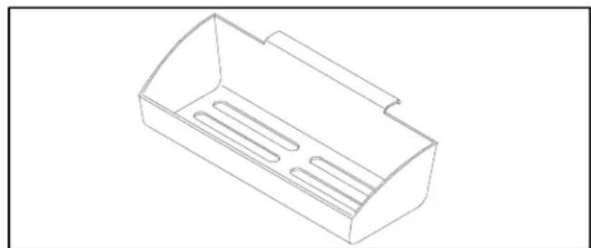 AMANA BRF 520 - Crisper Tote - 1