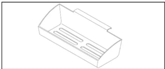 AMANA BRF 520 - Crisper Tote - 1