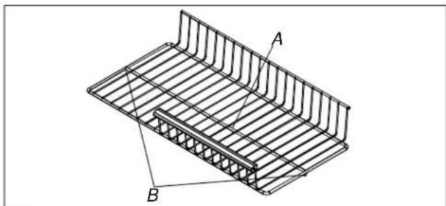 AMANA BRF 520 - Vassoio estrabile - 1