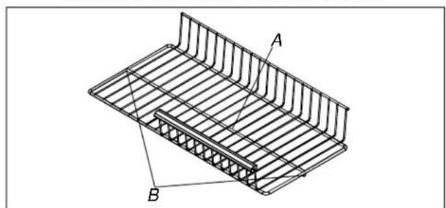 AMANA BRF 520 - Bandeja deslizante - 1