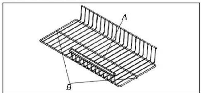 AMANA BRF 520 - Uitschuifbare schap - 1