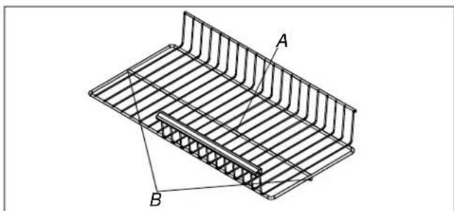 AMANA BRF 520 - Herausziehbares Gitter - 1