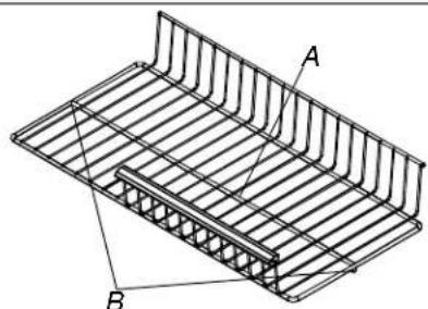 AMANA BRF 520 - Glidende hylle - 1