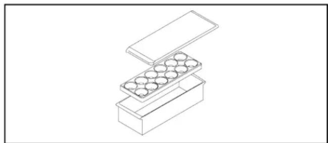 AMANA BRF 520 - Caixa Coberta de Armazenamento - 1