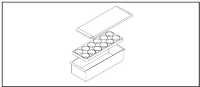 AMANA BRF 520 - Covered Storage Bucket - 1